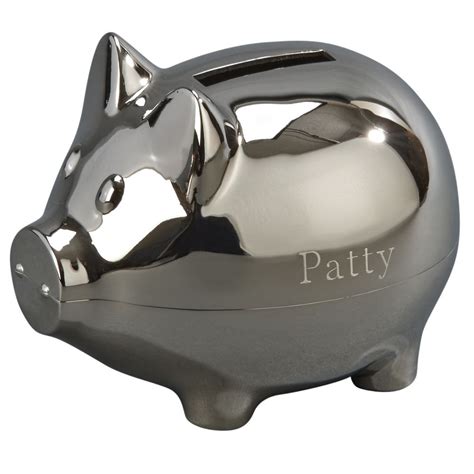 metal piggy bank